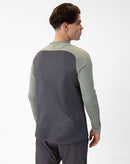 JAKO Sweater Iconic - zachtgrijs/mintgroen/anthra light