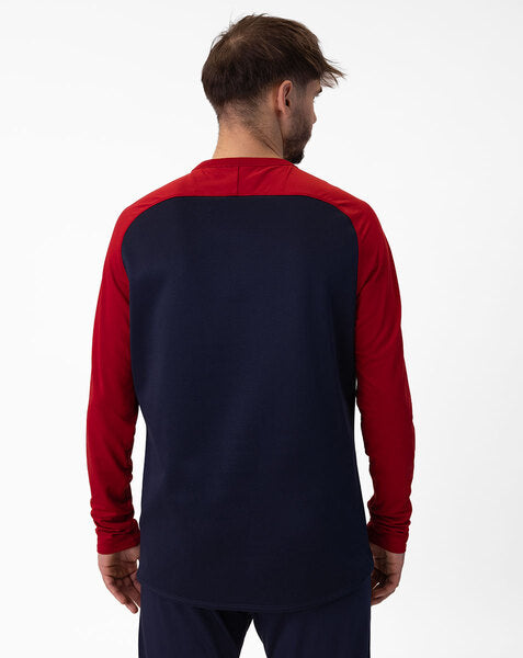 JAKO Sweater Iconic - marine/chillrood