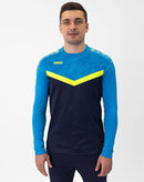 JAKO Sweater Iconic - marine JAKO-blauw/fluogeel