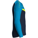 JAKO Sweater Iconic - marine JAKO-blauw/fluogeel