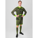 JAKO Keepershirt Tropicana - Kaki/Fluogroen