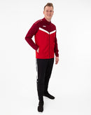 JAKO Polyestervest Iconic - rood/wijnrood