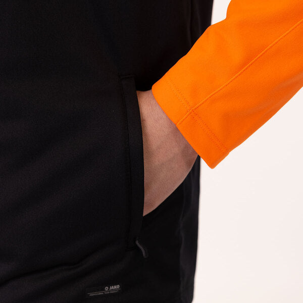 JAKO Polyestervest Iconic - zwart/fluo oranje