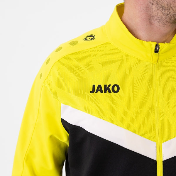 JAKO Polyestervest Iconic - zwart/zachtgeel