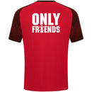 JAKO T-Shirt Performance - rot/schwarz