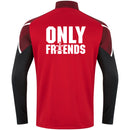 JAKO Ziptop Performance - rot/schwarz