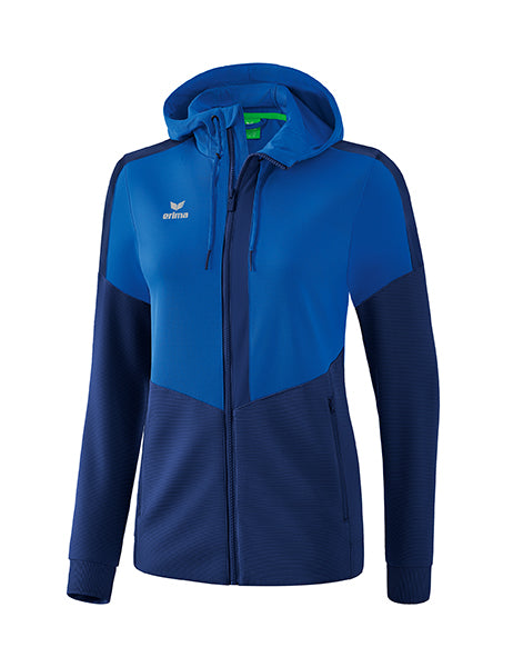 Squad trainingsjack met capuchon - new royal/new navy