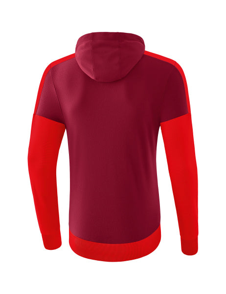 Squad sweatshirt met capuchon - bordeaux/rood