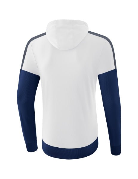 Squad sweatshirt met capuchon - wit/new navy/slate grey