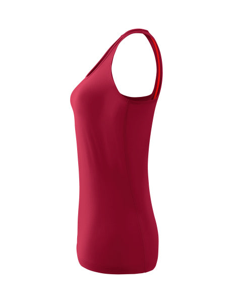 Squad tanktop - bordeaux/rood