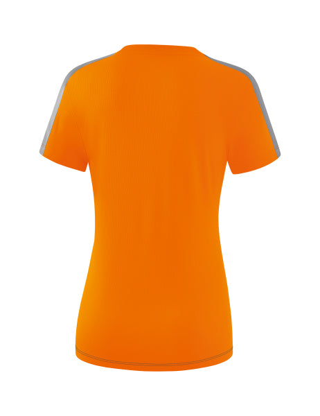 Squad T-shirt - new orange/slate grey/monument grey