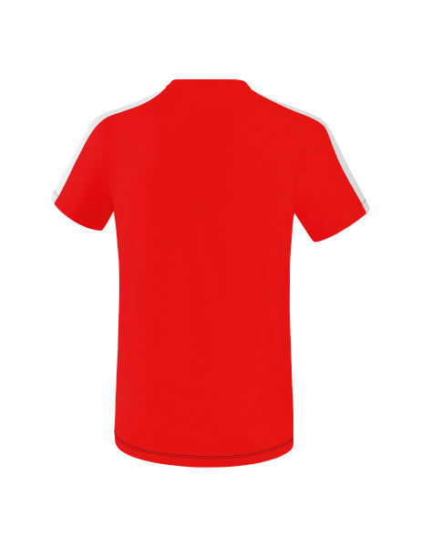 Squad T-shirt- rood/zwart/wit