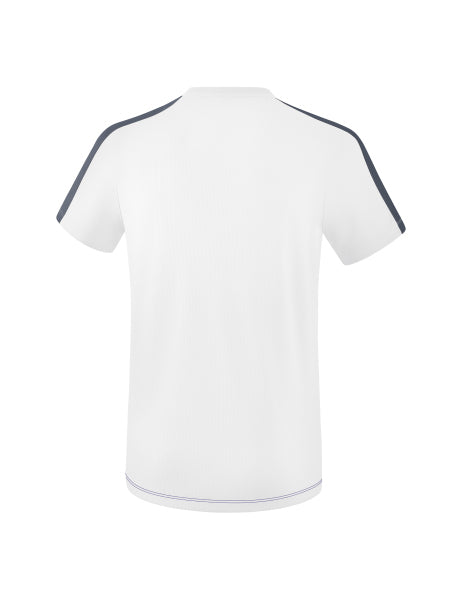 Squad T-shirt - wit/new navy/slate grey