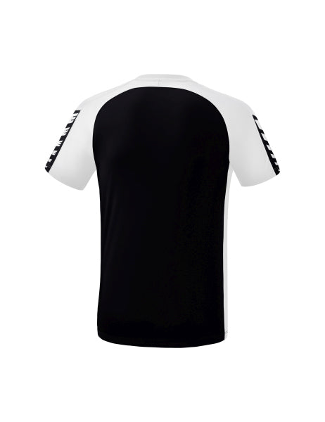 Erima Six Wings t-shirt - zwart/wit