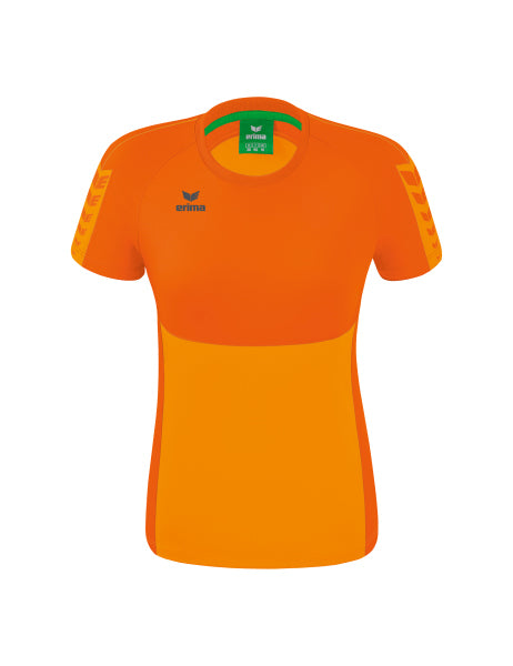 Erima Six Wings t-shirt dames - new orange/oranje