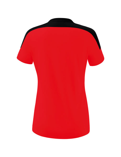 CHANGE by Erima t-shirt dames - rood/zwart/wit