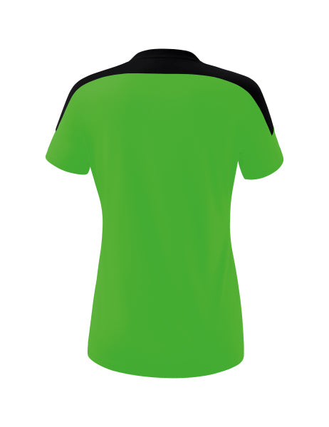CHANGE by Erima t-shirt dames - green/zwart/wit