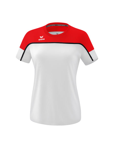 CHANGE by Erima t-shirt dames - wit/rood/zwart