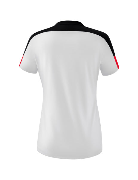 CHANGE by Erima t-shirt dames - wit/zwart/rood