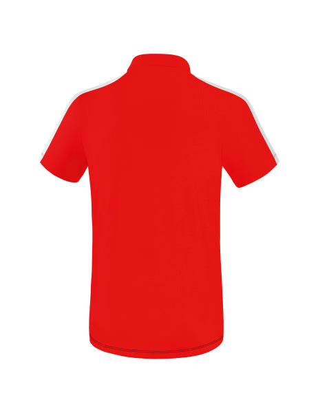 Squad polo - rood/zwart/wit