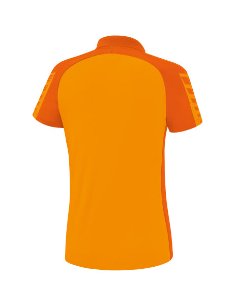 Erima Six Wings polo dames - new orange/oranje