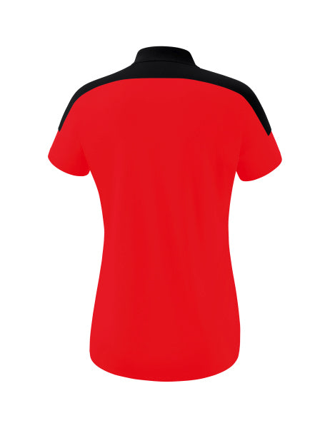 CHANGE by Erima polo dames - rood/zwart/wit