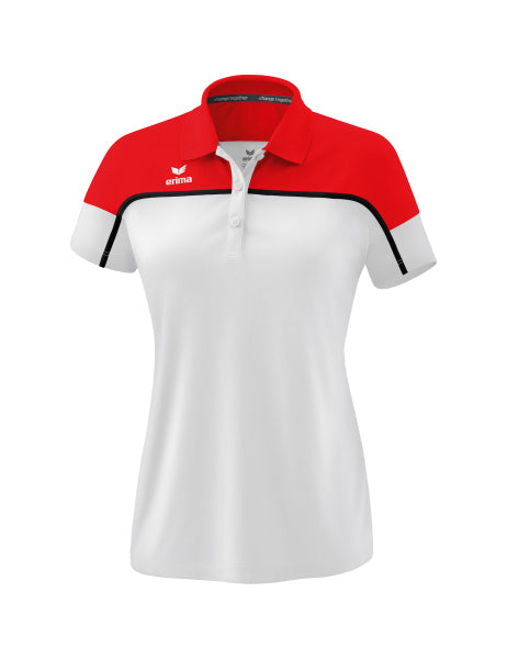 CHANGE by Erima polo dames - wit/rood/zwart