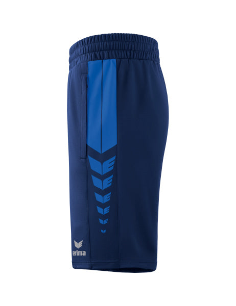 Erima Six Wings worker short - new navy/new royal