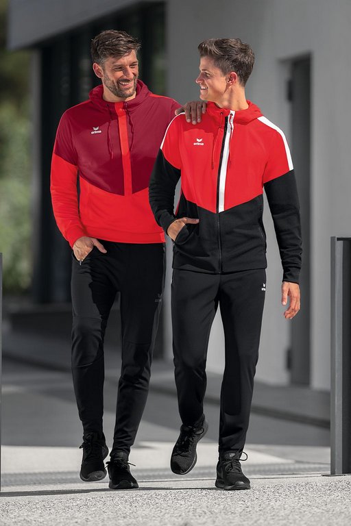 Squad sweatshirt met capuchon - bordeaux/rood