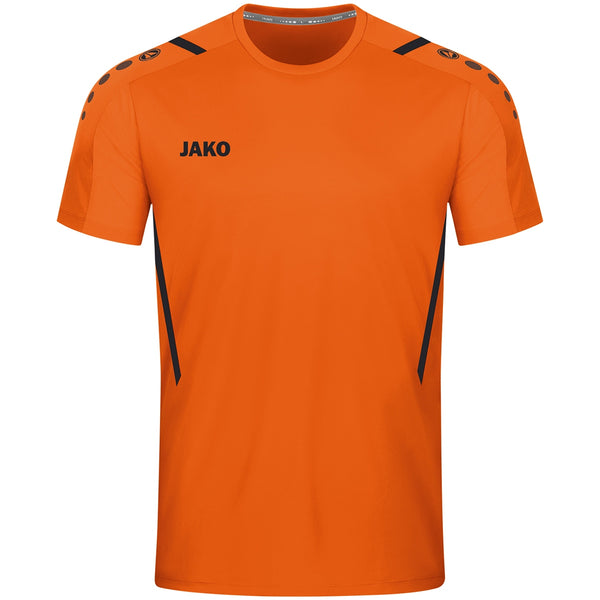 Shirt Challenge - fluoreszierendes Orange/Schwarz