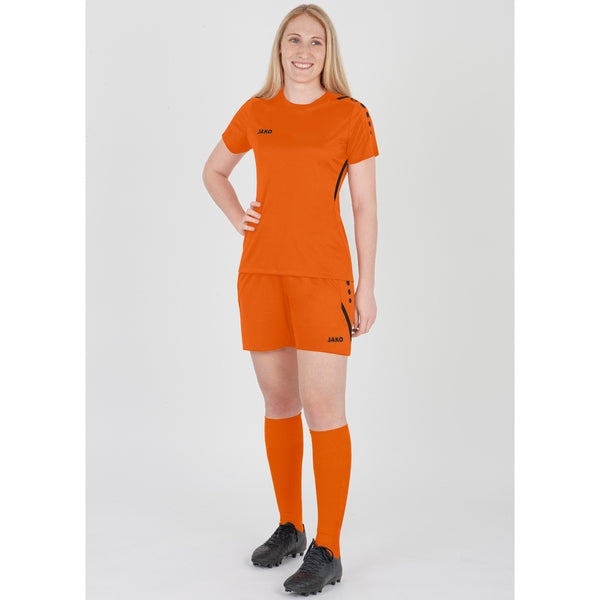 Shirt Challenge - fluo oranje/zwart