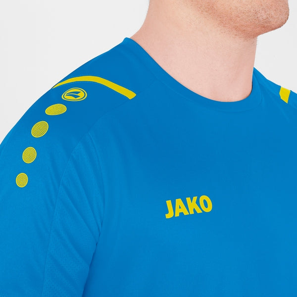 Shirt Challenge - JAKO blauw/fluogeel