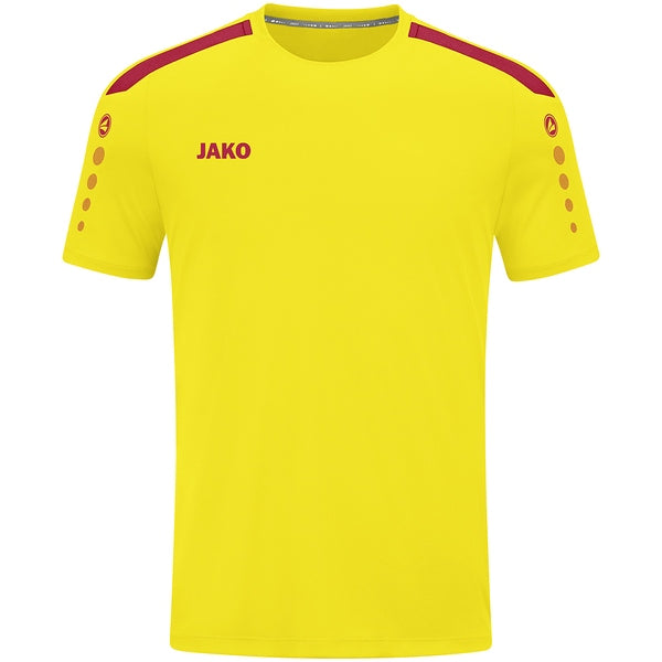 JAKO T-Shirt Power KM - citroen/rood