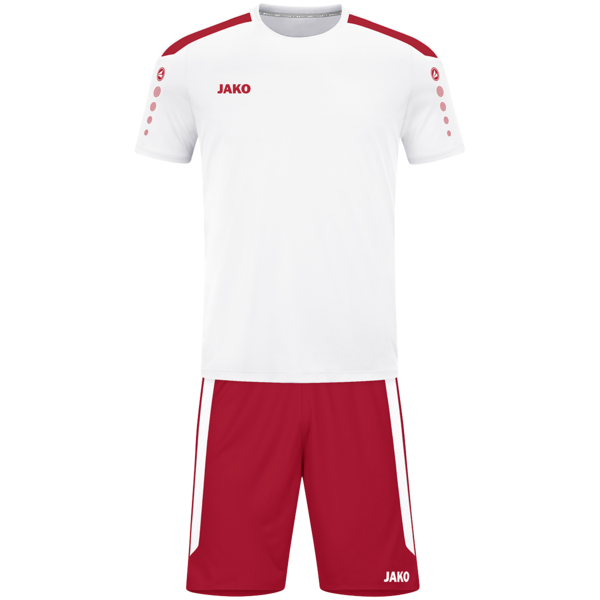 JAKO T-Shirt Power KM - wit/rood