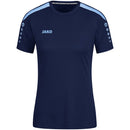 JAKO T-Shirt Power KM - marine/hemelsblauw