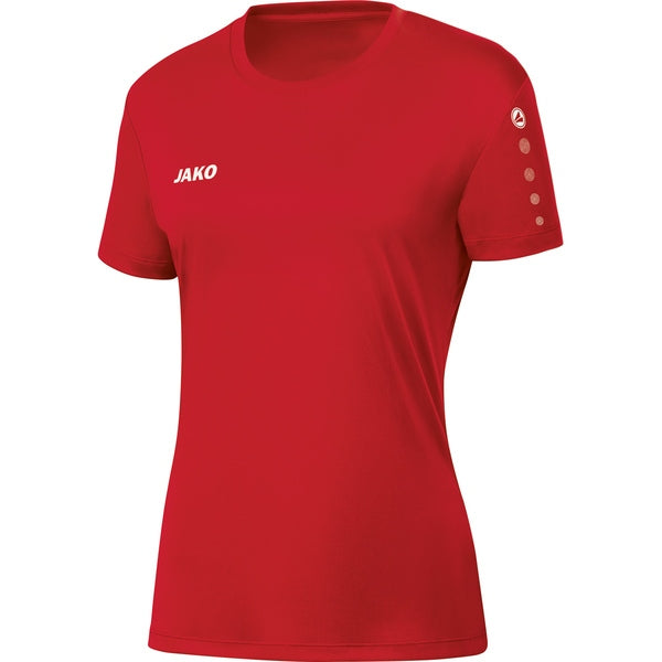 Shirt Team KM damesmaten - sportrood