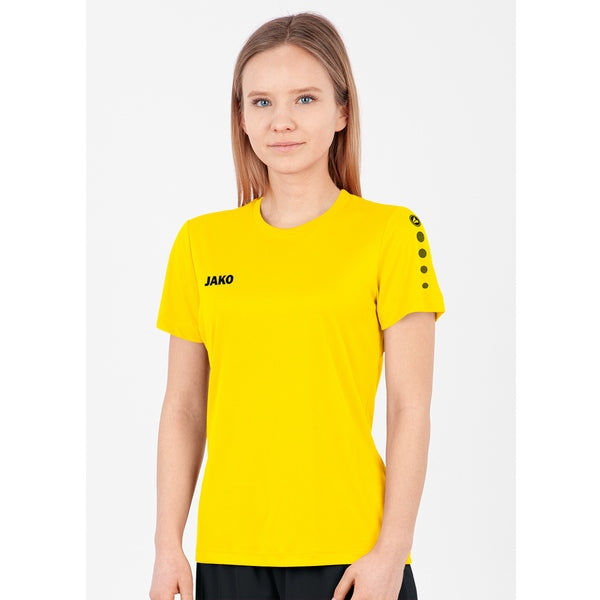 Shirt Team KM damesmaten - citroen