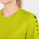 Shirt Team KM damesmaten - lime