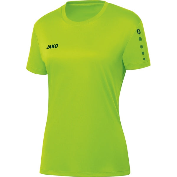 Shirt Team KM Damengrößen - fluoreszierendes Grün 