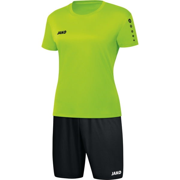 Shirt Team KM damesmaten - fluogroen