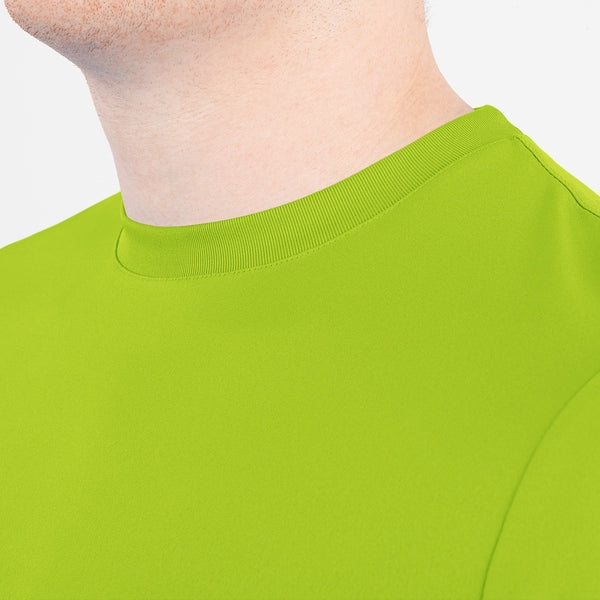 Shirt Team KM - fluoreszierendes Grün 
