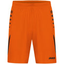 Short Challenge - fluo orange/schwarz