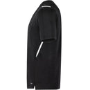 T-shirt Challenge - zwart gemeleerd/wit