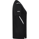 T-shirt Challenge - zwart gemeleerd/wit