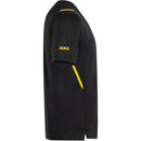 T-shirt Challenge - zwart gemeleerd/citroen