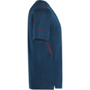 T-shirt Challenge - marine gemeleerd/kastanje