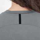 T-shirt Challenge - steengrijs gemeleerd/zwart