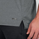 T-shirt Challenge - steengrijs gemeleerd/zwart