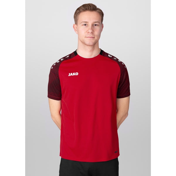 JAKO T-Shirt Performance - rot/schwarz