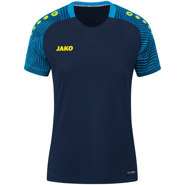 JAKO T-shirt Performance Dames - marine/JAKO blauw